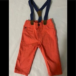 Carter’s pants w/suspenders